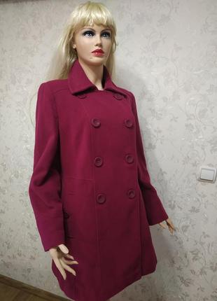 Шикарное шерстяное пальто woolmark bhs4 фото