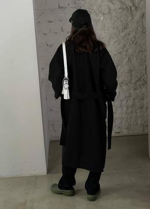 Базовое женское демисезонное пальто8 фото