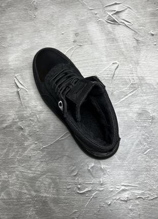 Зимние мужские ботинки puma black (мех) 40-41-42-44-457 фото