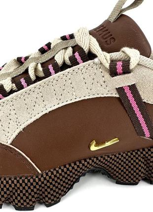 Nike jacquemus x air humara beige (арт. 72)2 фото