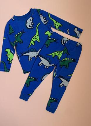 Піжама синього кольору з динозавриками george1 фото