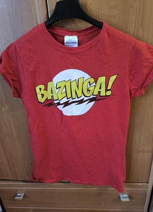 Футболка bazinga