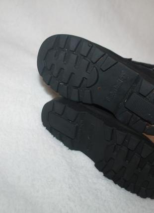 Демисезонные кожаные ботинки фирмы timbeland 28 размера4 фото