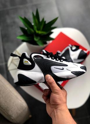 Кроссовки женские 💥 nike wmns zoom 2k black/white 💥 топ качество