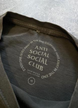 Футболка anti social social club assc2 фото