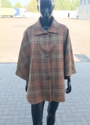 Женская винтажная шерстяная накидка, пончо.cotswold2 фото