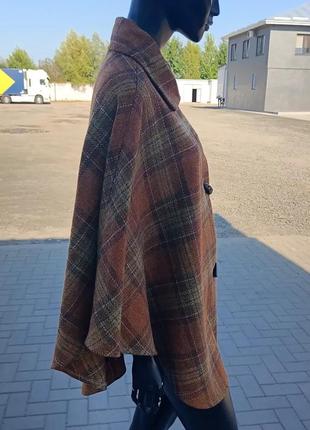 Женская винтажная шерстяная накидка, пончо.cotswold4 фото