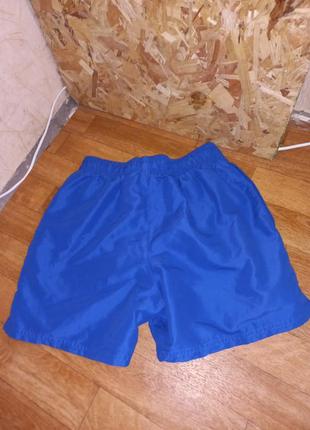 Nike синие мужские короткие спортивные шорты4 фото
