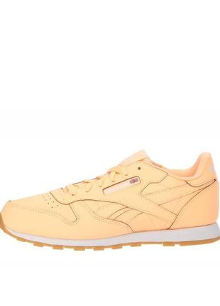 Кросівки оригінал reebok cl leather desert glow gum 43 р