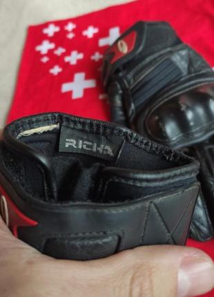 Мото рукавички richa leather original шкіряні професійні мото екіпірування4 фото
