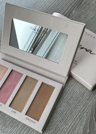 Палетка румян и бронзеров wander beauty riviera blush and bronzer palette1 фото