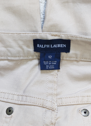 Ralph lauren polo брюки чино с большим лого оригинал зауженные маленький размер10 фото
