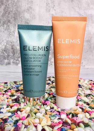 🩵 набор для лица от elemis очищающее масло и эксфолиатор elemis #разгружайся1 фото