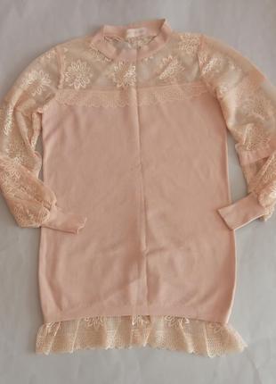 Гарна туніка з мереживом від laetitia mem