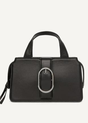 Сумка кожаная кроссбоди dkny buckle crossbody kzh22993 оригинал