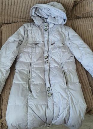 Пуховик из пуха длинный