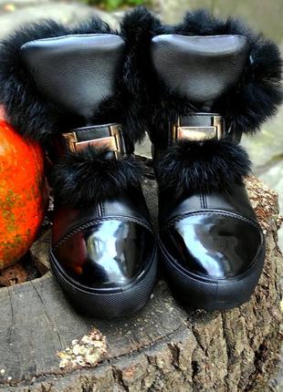 Зимние ботинки ботинки угги1 фото