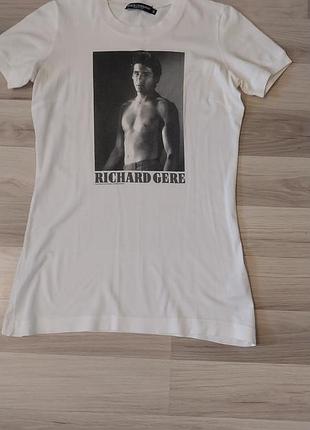 Футболка Animal-Print dolce & gabbana