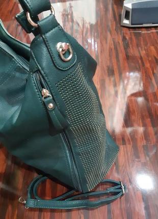 Гарна сумка -мішок, шоппер little pigeon3 фото