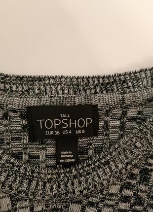 Кофта джемпер полувер topshop 36/34/s/xs/4/63 фото