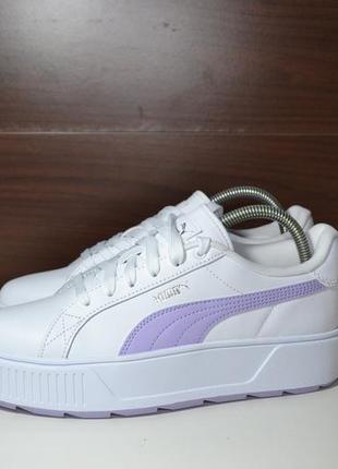 Puma karmen l 40р кроссовки кеды сникерсы оригинал кожаные3 фото