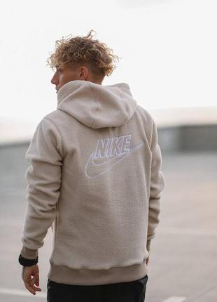 Костюм nike teddy найк теді hoodie pants худі штани big logo біг лого7 фото