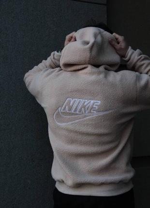 Костюм nike teddy найк теді hoodie pants худі штани big logo біг лого8 фото