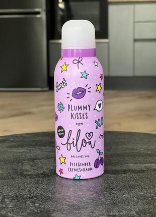 Лосьйон-пінка для тіла bilou plummy kisses cream foam, 150 мл