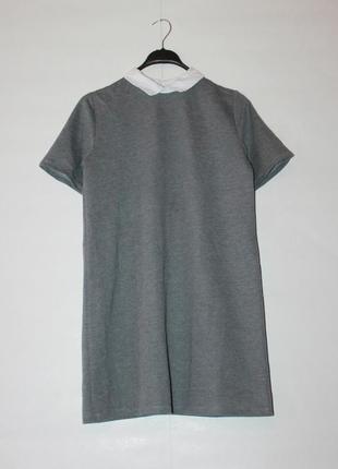 Платье с белым воротником pull&amp;bear 2