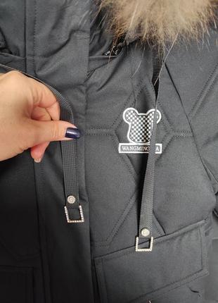 🔥 зимняя куртка для девочки4 фото