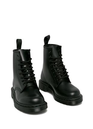 Черевики dr. martens 1460 mono black smooth5 фото