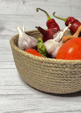 Джутовий кошик