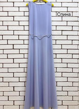 Сукня довга, ніжно блакитна4 фото