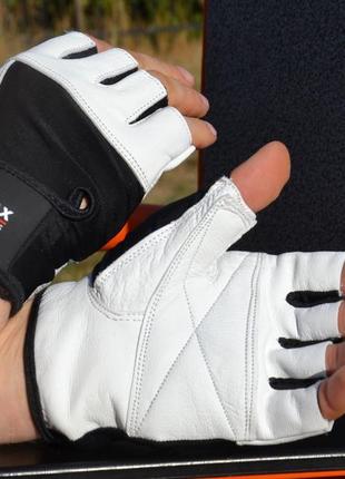 Перчатки для фитнеса спортивные тренировочные для тренажерного зала madmax mfg-444...