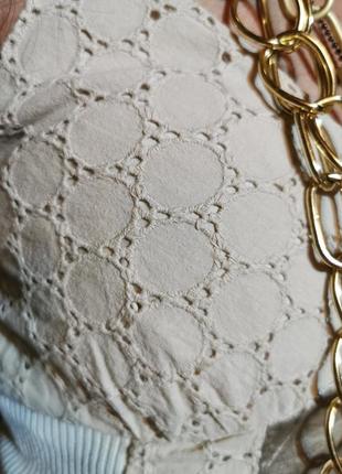 Сукня з вишивкою атласом мереживом міді комбіноване next сарафан бохо4 фото