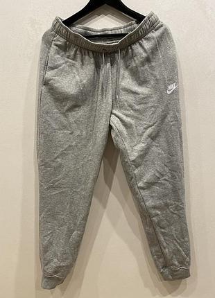 nike Kiss штани жіночі сірі фліс2 фото