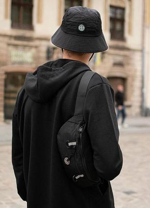 Stone island сумка барсетка стон бананка