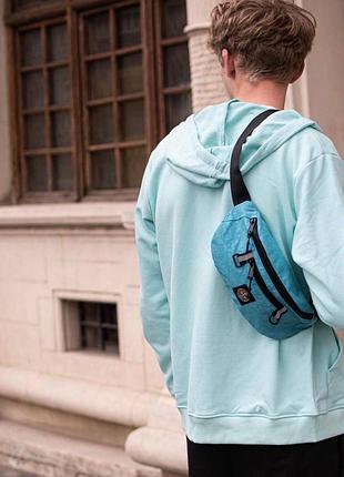 Stone island сумка барсетка стон бананка