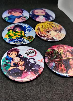 Значок demon slayer kimetsu no yaiba вбивця демонів клинок що знищує демонів