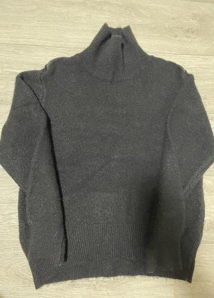 Свитер базовый черный