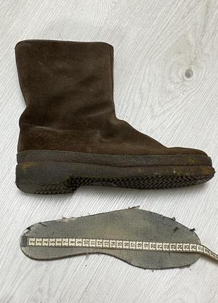Зимние ботинки фирмы kandahar.размер 41.кожа.овчина