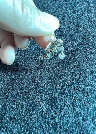 Подвеска ангел серебро