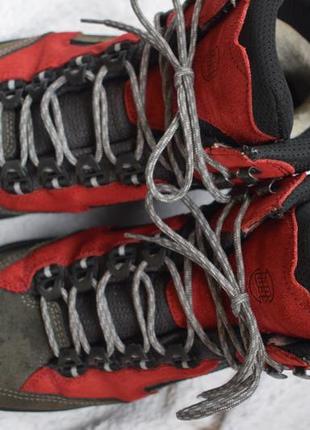 Замшевые треккинговые ботинки полусапоги сноубутсы мембранные hanwag goretex р. 412 фото