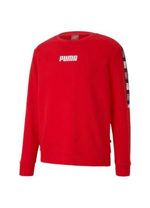 Кофта чоловіча puma tape crew tr red (671321-11)