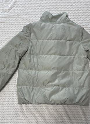 Куртка на осінь весну м'ятного кольору розмір м5 фото