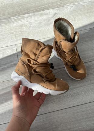 Зимние угги сапоги на меху теплые сапоги champion 29р коричневые теплые