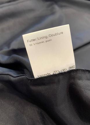 Новый женский классический пиджак из шерсти в тёмно-синем цвете на весну/ осень (л)10 фото