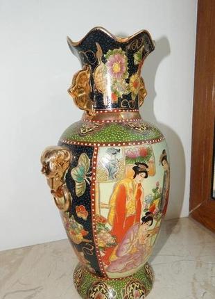 Вазы: китайская ваза винтаж фарфор4 фото