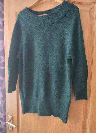 Довгий светр реглан