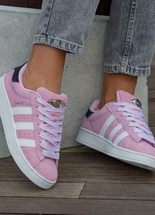 Adidas campus pink1 фото